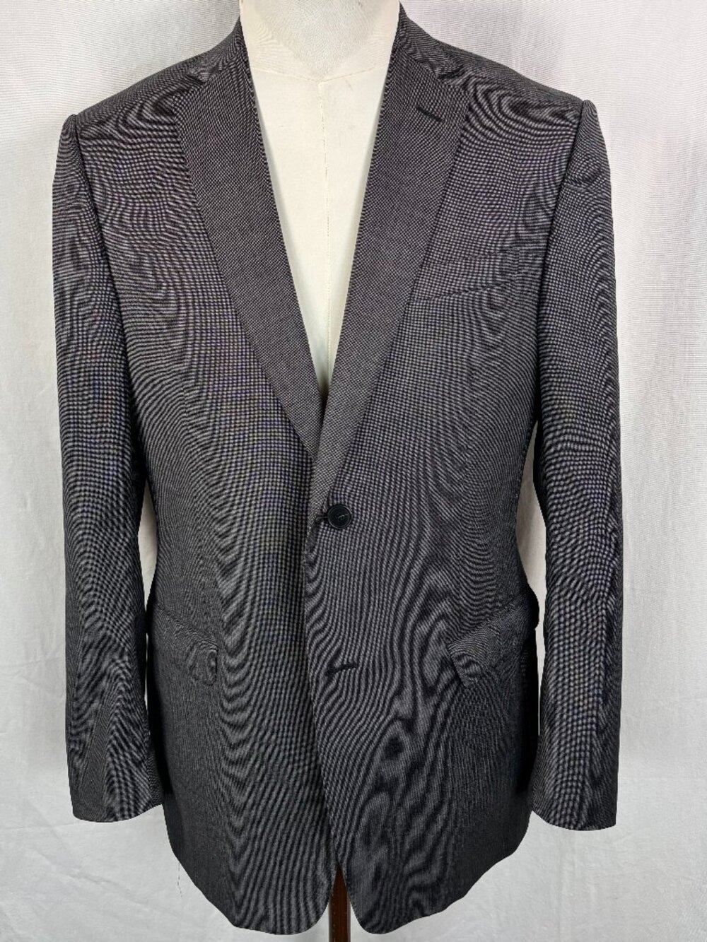 Z Zegna Drop 7 Wool Blazer 50R Grey Suit Jacket 28QCG4 Harry Rosen